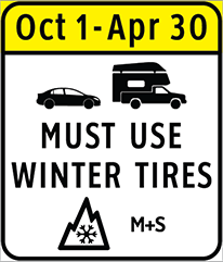 winter tires symbol