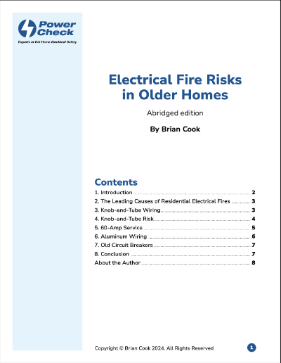 Electrical Fire Risks in Older Homes